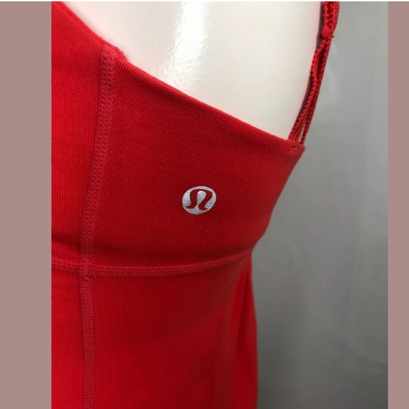Lululemon Women's Spaghetti Strap Tank Top Size 4 - Picture 4 of 8